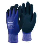 39-300 Winter Doppellatex Pro, wasserdichte Winter-Arbeitshandschuhe, blaue Handschuhe